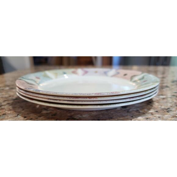 Vintage Corning Ware Corelle MIRAGE Southwest Pattern 7 1/4" Salad Plates (4) - Picture 11 of 16